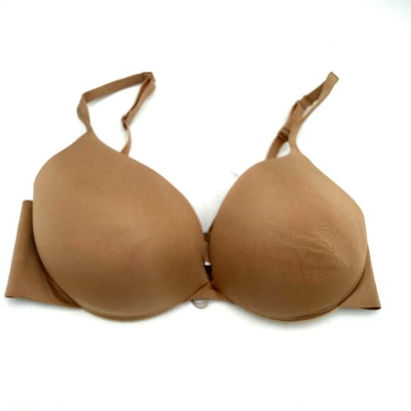 Skims Ultimate Push-Up Plunge Clay Bra New With Tags Size 34D - Picture 1 of 5